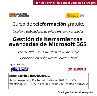 Gestión de herramientas avanzadas de Microsoft 365